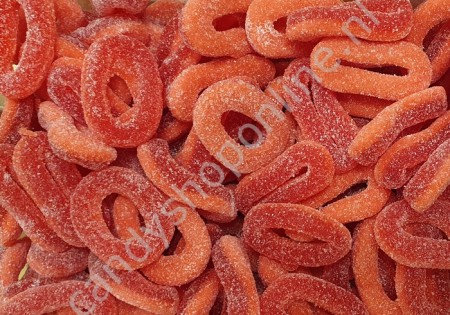 Damel Gesuikerde Aardbei Ringen