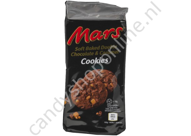 Mars Soft Baked Double Chocolate & Caramel Cookies 162gr.