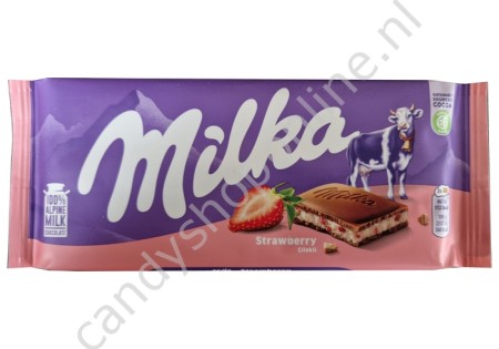 Milka Aardbei Yoghurt 100 gram