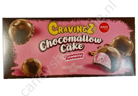 Cravingz Chocomallow Cake with Strawberry 150 gram