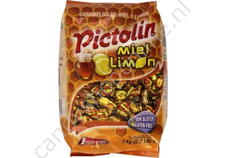 Pictolin Honing/lemon zuurtjes SV 200 gram