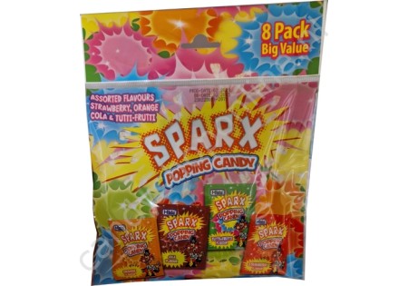 Sparx Popping Candy 8 pcs