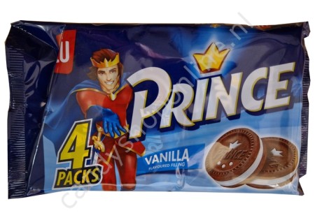 Lu Prince Bisquits Vanille 4x60 gram