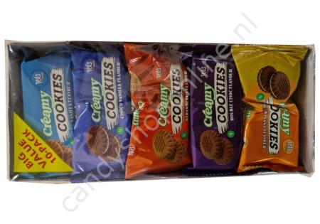 Creamy Sandwich Cookies 310 gram à 10 x 4 stuks